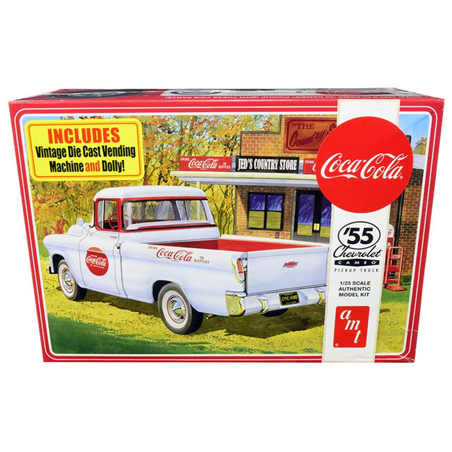 AMT 1/25 1955 Chevy Cameo Pickup (Coca - Cola) - AMT - ModelCars.com