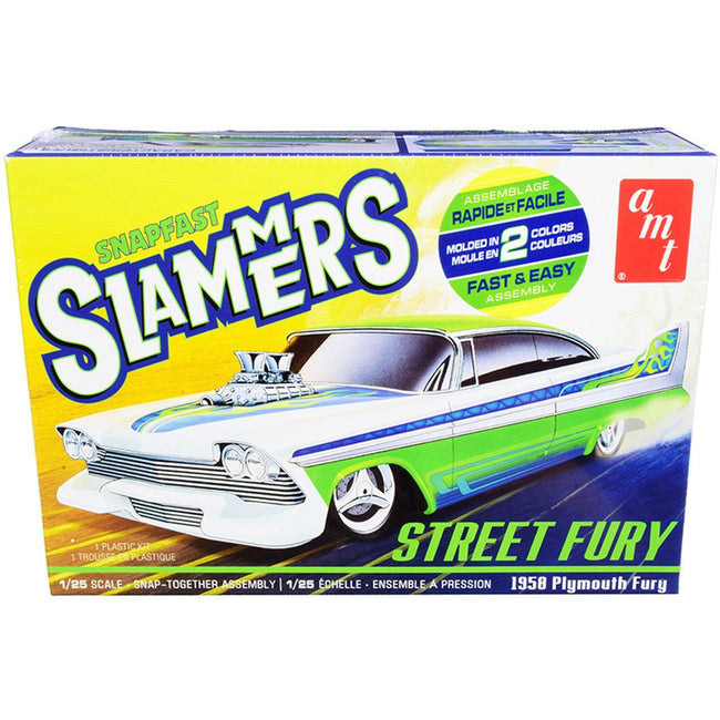 AMT 1/25 1958 Street Fury Plymouth Slammers SNAP - AMT - ModelCars.com