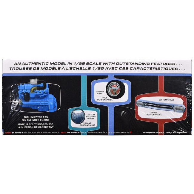 AMT 1/25 1960 Chevy Apache Pickup Street Machine Model Kit-AMT-ModelCars.com