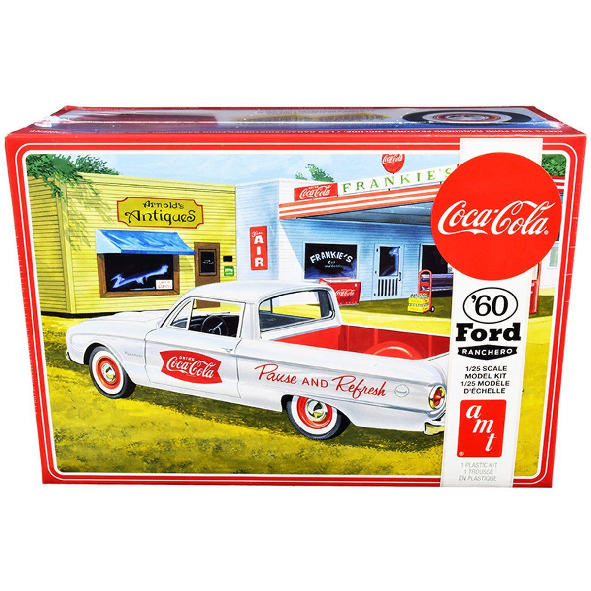 AMT 1/25 1960 Ford Ranchero w/ Coke Chest-AMT-ModelCars.com