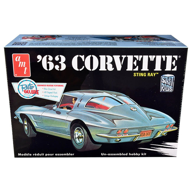 AMT 1/25 1963 Chevy Corvette - AMT - ModelCars.com