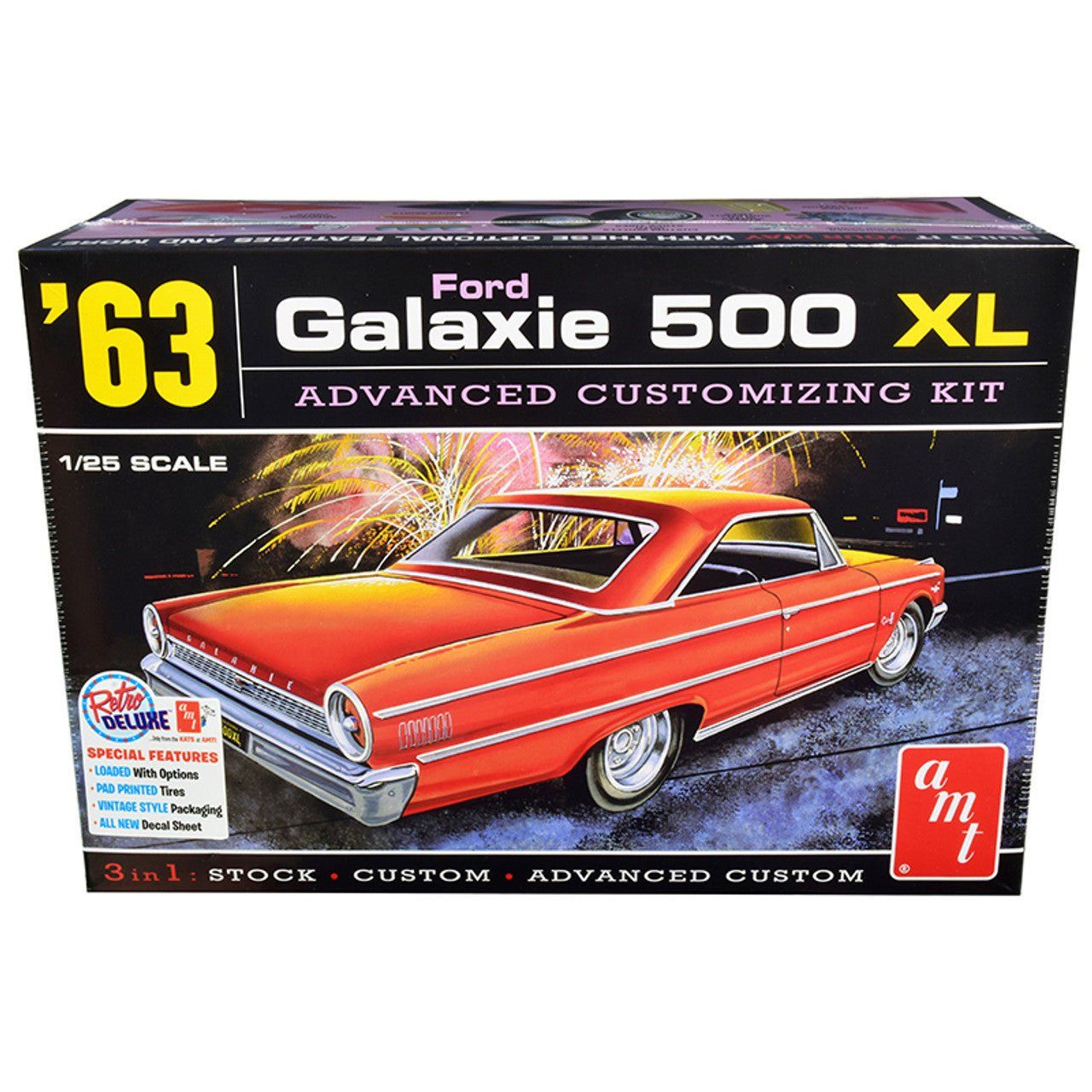 AMT 1/25 1963 Ford Galaxie - AMT - ModelCars.com