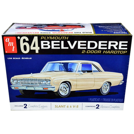 AMT 1/25 1964 Plymouth Belvedere-AMT-ModelCars.com