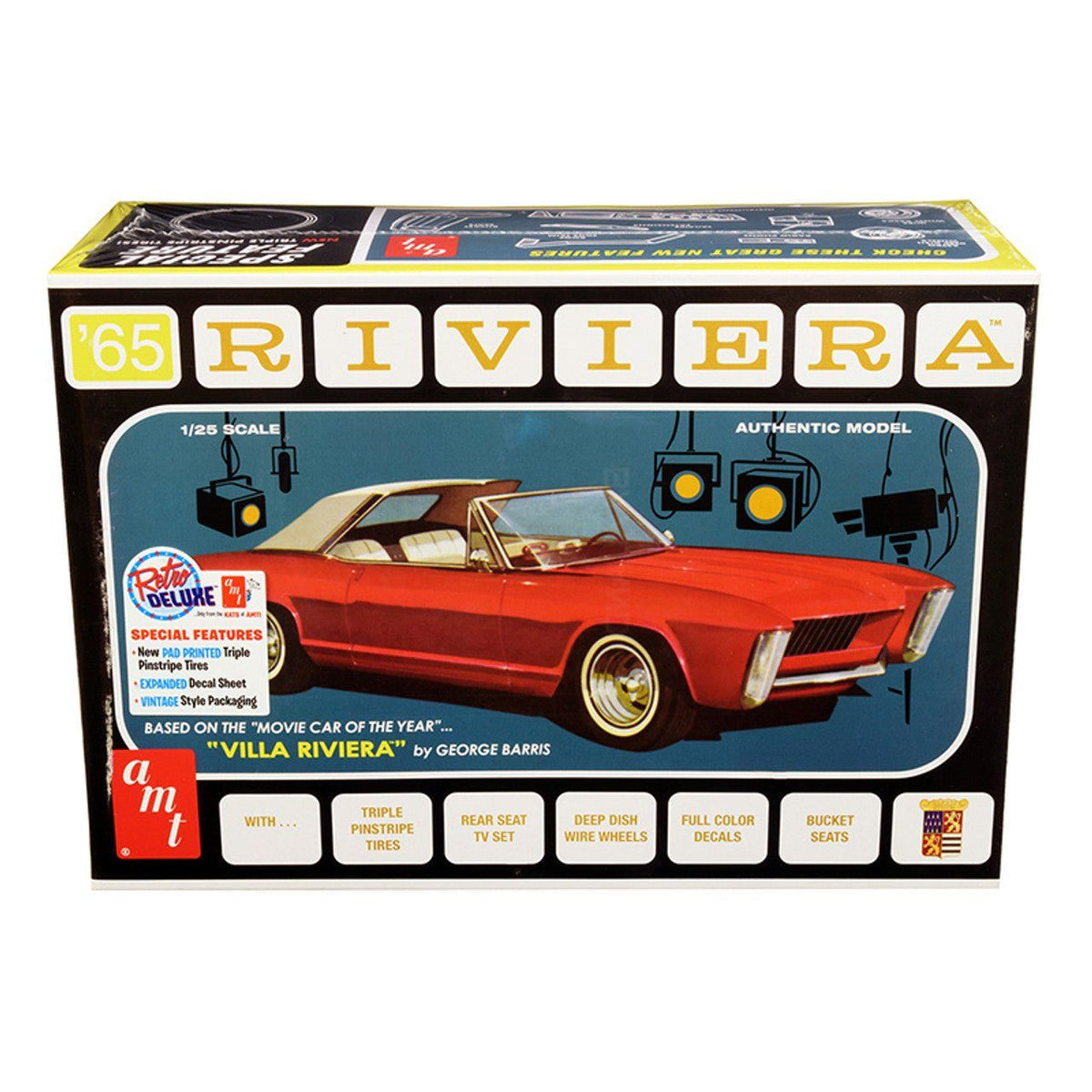 AMT 1/25 1965 Buick Riviera "George Barris"-AMT-ModelCars.com