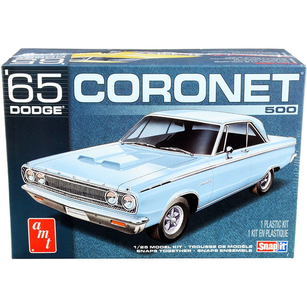 AMT 1/25 1965 Dodge Coronet-AMT-ModelCars.com