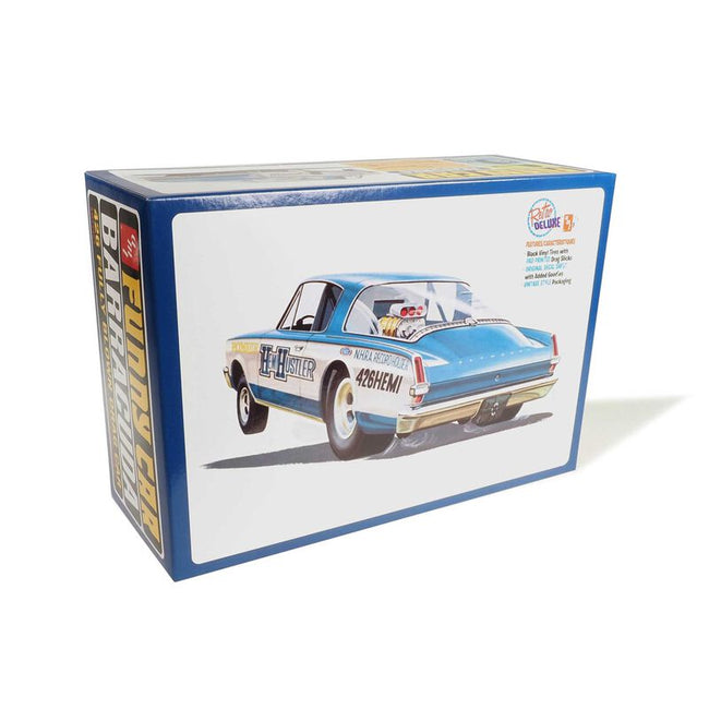 AMT 1/25 1966 Plymouth Barracuda Funny Car "Hemi Hustler" Model Kit-AMT-ModelCars.com