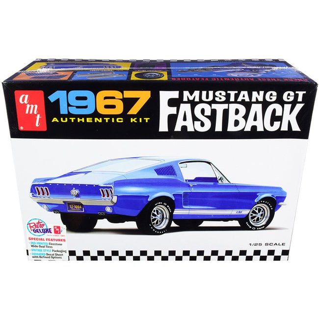 AMT 1/25 1967 Ford mustang GT Flashback - AMT - ModelCars.com