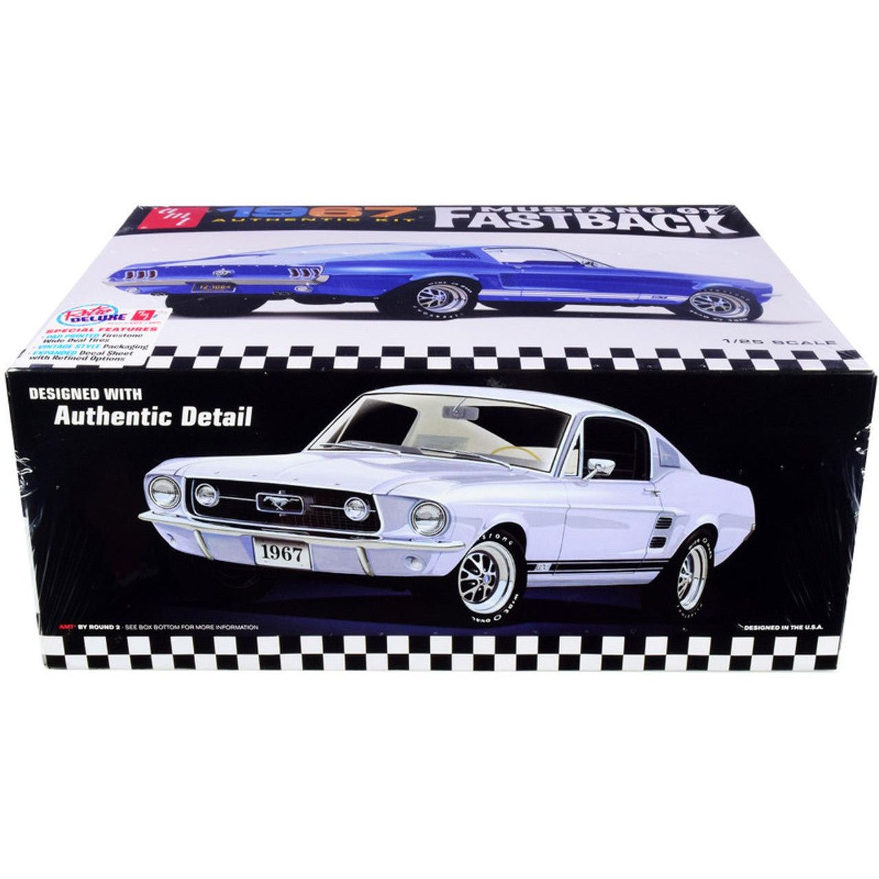 AMT 1/25 1967 Ford mustang GT Flashback - AMT - ModelCars.com