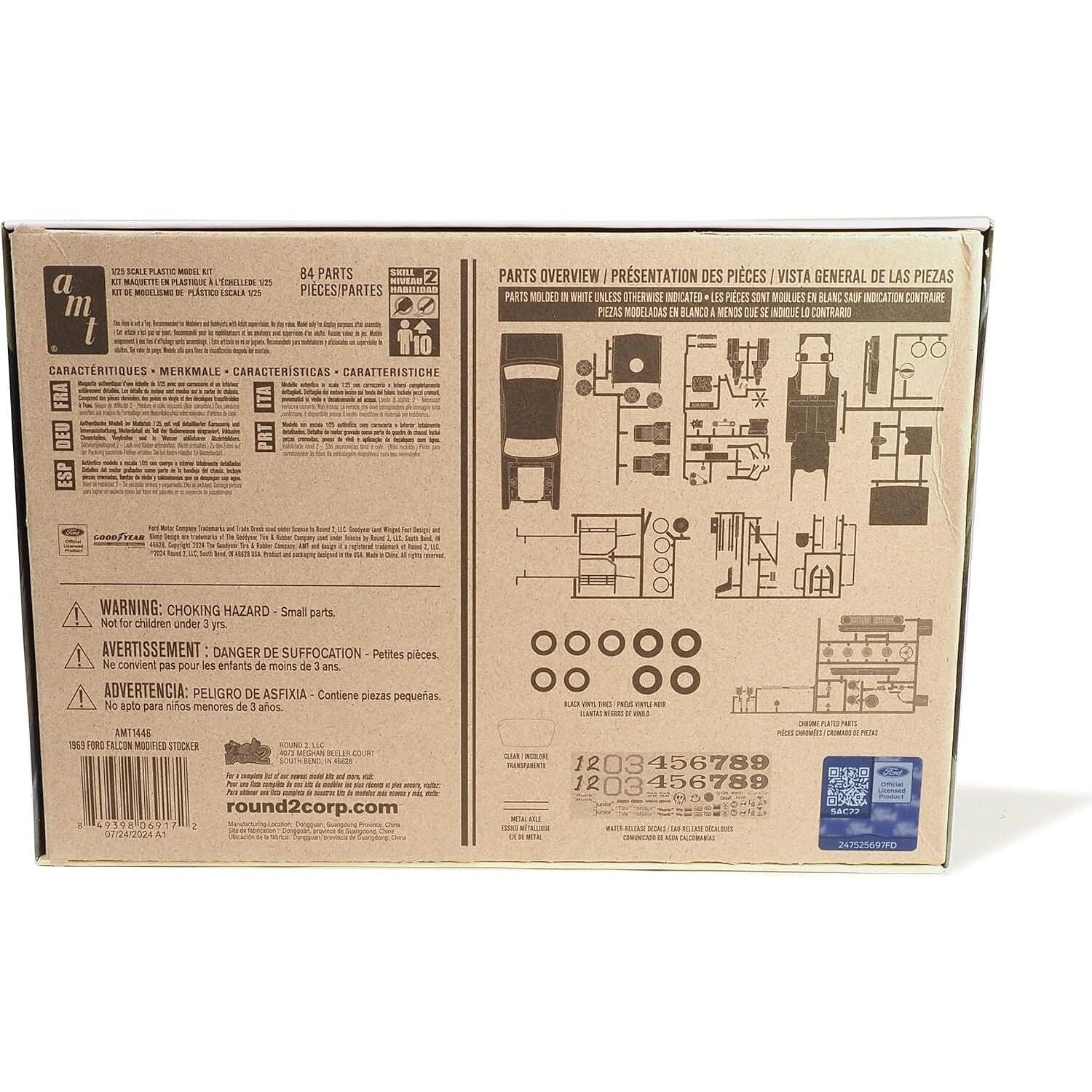 AMT 1/25 1969 Ford Falcon Modified Stocker Model Kit - AMT - ModelCars.com
