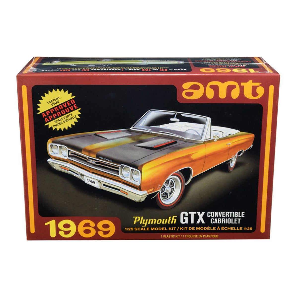 AMT 1/25 1969 Plymouth GTX Convertible - AMT - ModelCars.com