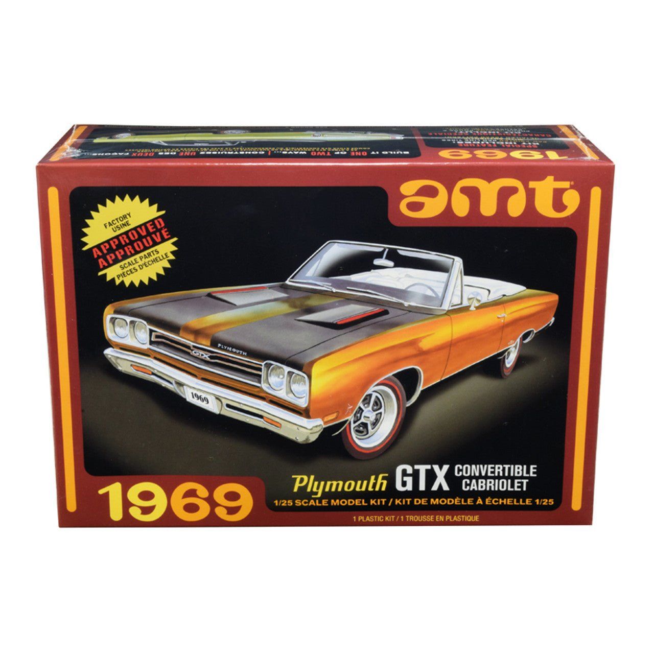 AMT 1/25 1969 Plymouth GTX Convertible - AMT - ModelCars.com