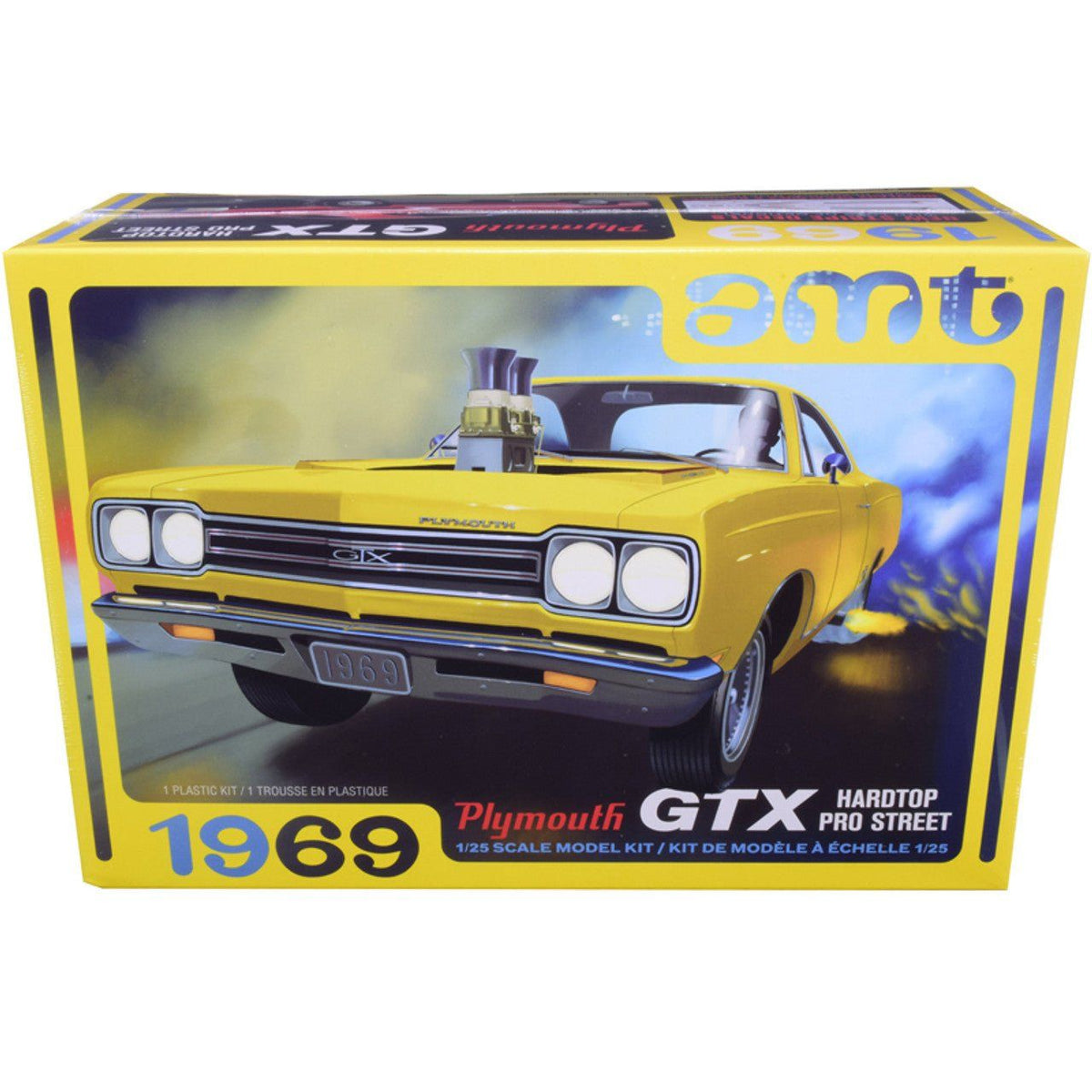 AMT 1/25 1969 Plymouth GTX Hardtop Pro Street 2T - AMT - ModelCars.com