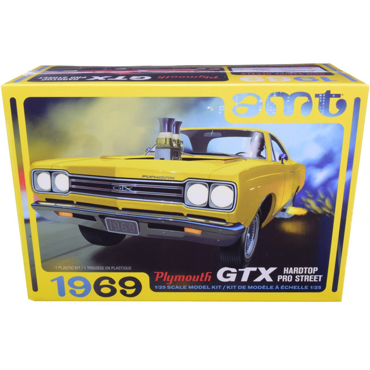 AMT 1/25 1969 Plymouth GTX Hardtop Pro Street 2T - AMT - ModelCars.com