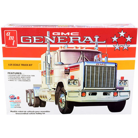 AMT 1/25 1976 GMC General Semi Tractor-AMT-ModelCars.com