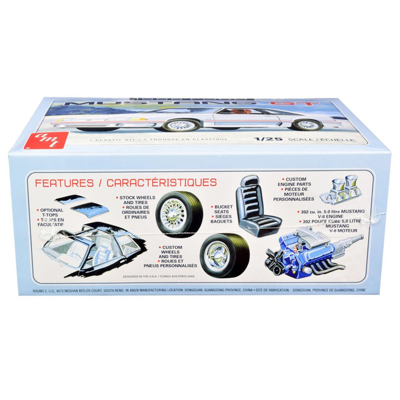 AMT 1/25 1988 Ford Mustang 2T - AMT - ModelCars.com