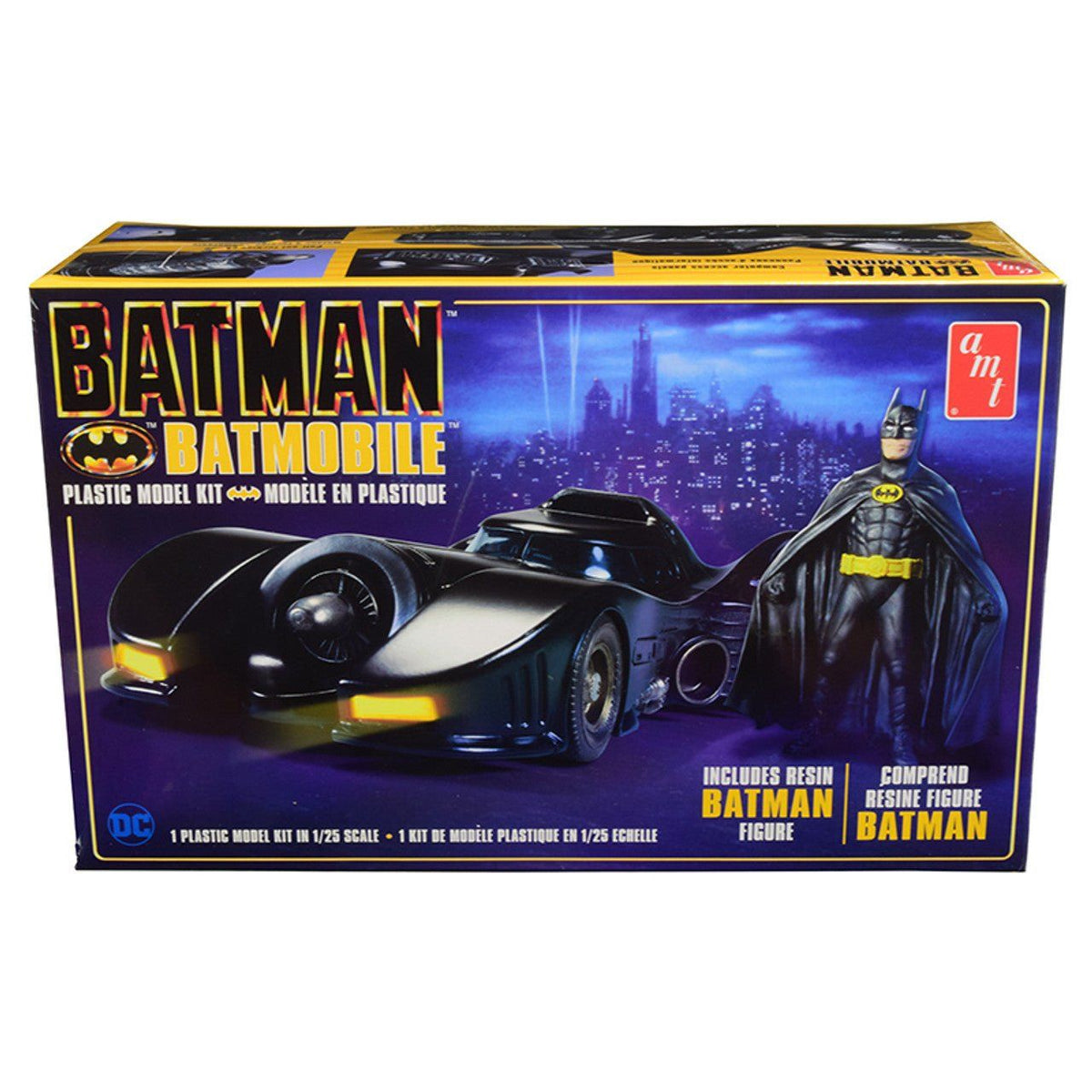 AMT 1/25 1989 Batmobile w/Resin Batman Figure-AMT-ModelCars.com