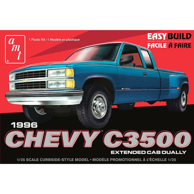 AMT 1/25 1996 Chevrolet C3500 Dually Pickup EasyBuild AMT1409M - AMT - ModelCars.com