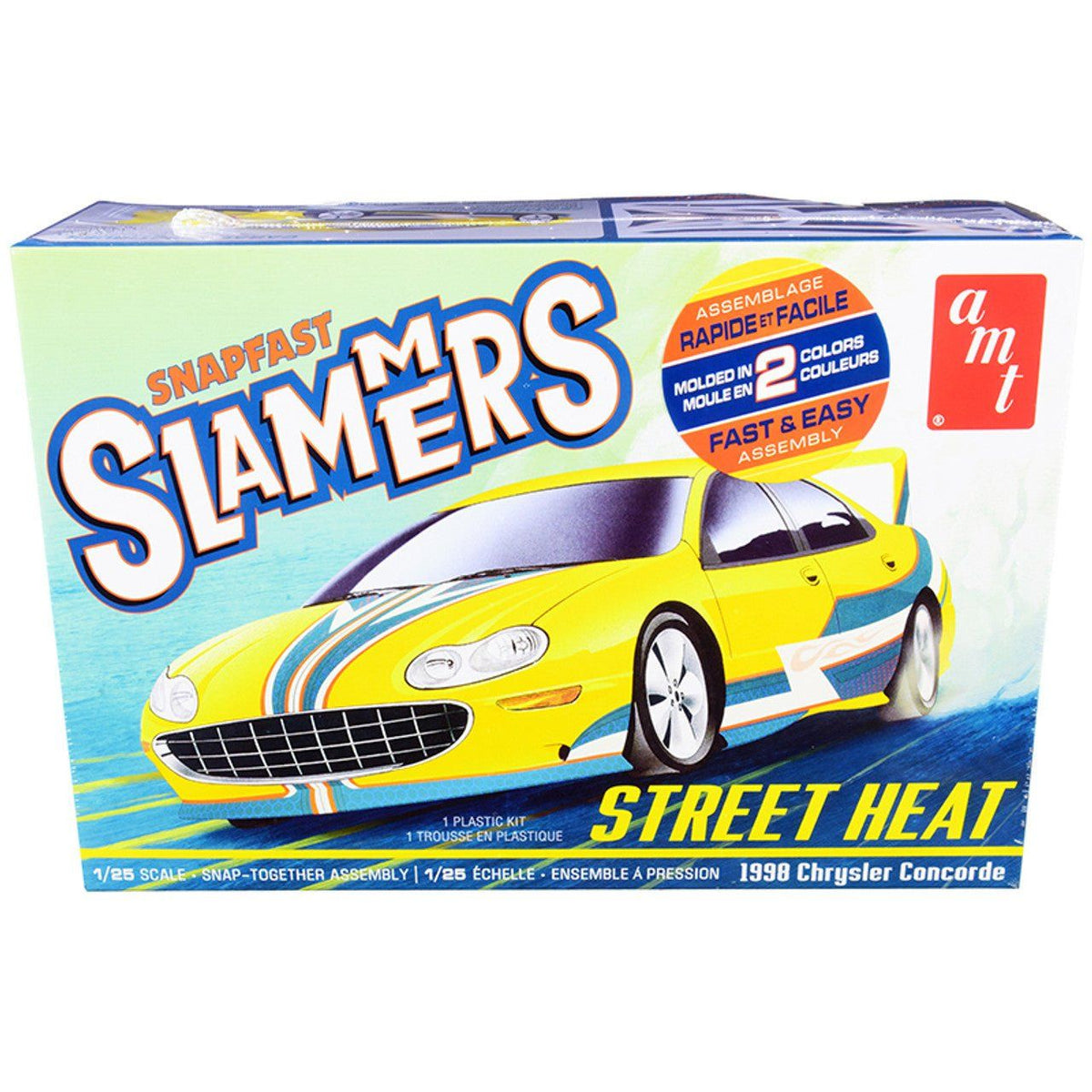 AMT 1/25 1998 Street Heat Chrysler Concorder-Slammers Snap-AMT-ModelCars.com