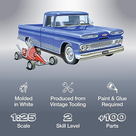 AMT 1/25 '60 CHEVY FLEET PICKUP - AMT - ModelCars.com