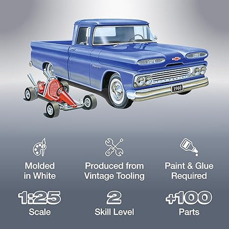 AMT 1/25 '60 CHEVY FLEET PICKUP - AMT - ModelCars.com