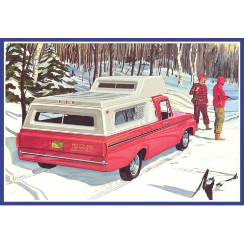 AMT 1/25 63 FORD F100 CAMPER - AMT - ModelCars.com