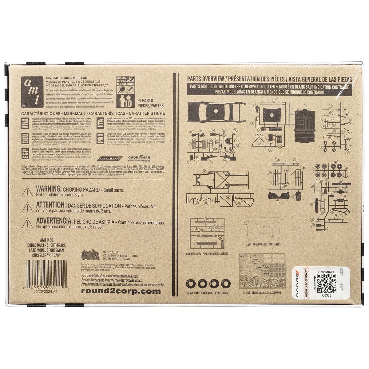 AMT 1/25 Dodge Dart Sportsman Short Track "Kit Car" Model Kit - AMT - ModelCars.com