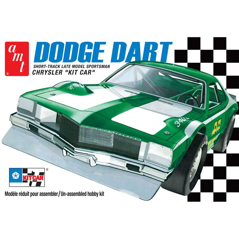 AMT 1/25 Dodge Dart Sportsman Short Track "Kit Car" Model Kit - AMT - ModelCars.com