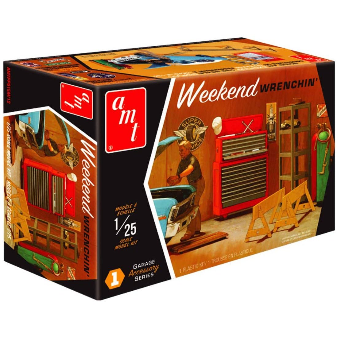 AMT 1/25 Garage Accessory Set 1 2T - AMT - ModelCars.com