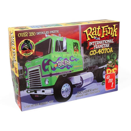 AMT 1/25 IH Transtar Co - 4070A Tractor Hauler - Rat Fink - AMT - ModelCars.com