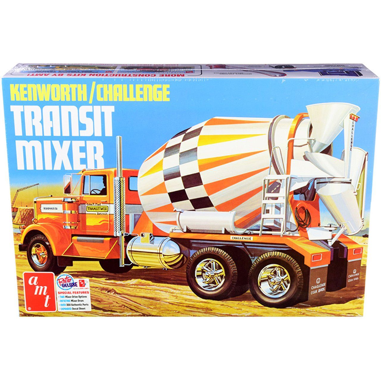 AMT 1/25 Kenworth/ Challenge Transit Mixer - AMT - ModelCars.com