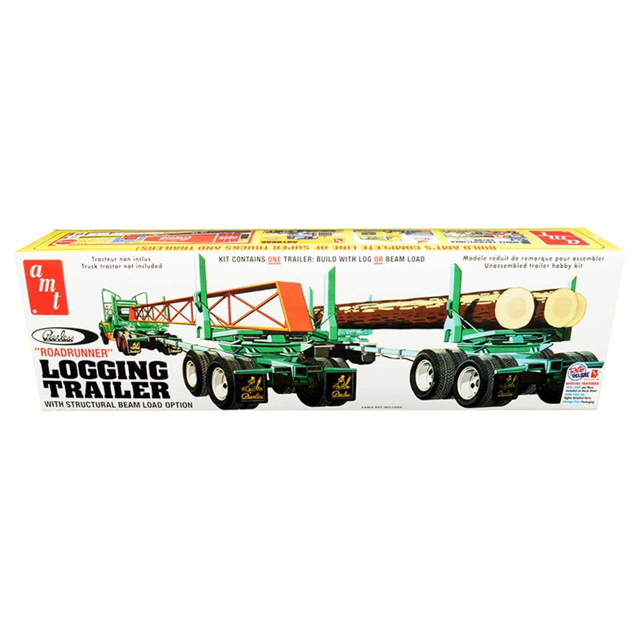 AMT 1/25 Peerless Logging Trailer - AMT - ModelCars.com