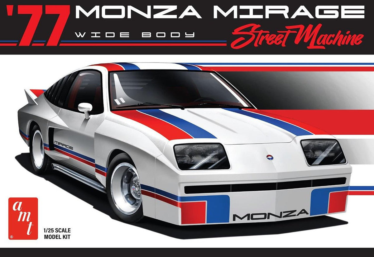 AMT 1:25 Scale 1977 Chevy Monza SS Model Kit AMT1547-AMT-ModelCars.com