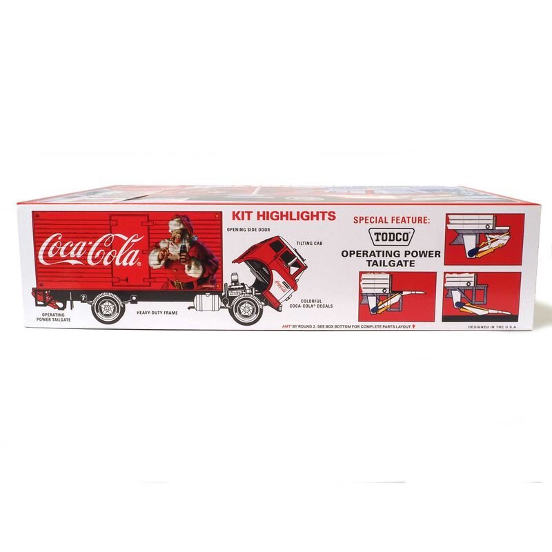 AMT 1/25 Scale Ford C-600 City Holiday Delivery Truck Coca-Cola-AMT-ModelCars.com