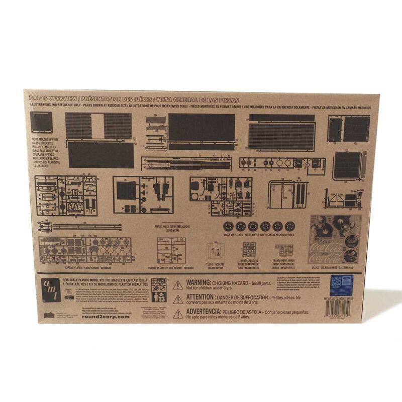 AMT 1/25 Scale Ford C - 600 City Holiday Delivery Truck Coca - Cola - AMT - ModelCars.com