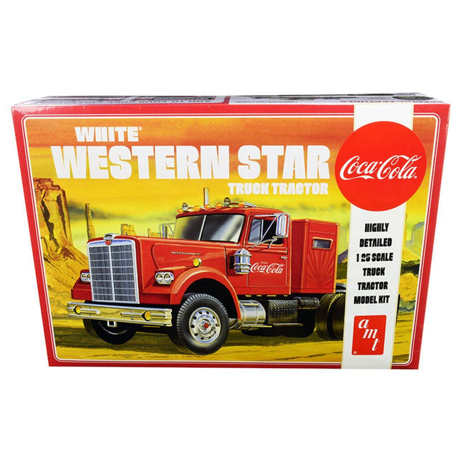 AMT 1/25 White Western Star Semi Tractor - AMT - ModelCars.com