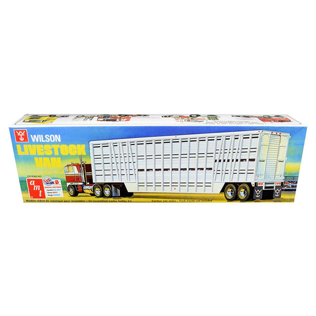 AMT 1/25 Wilson Livestock Van Trailer - AMT - ModelCars.com