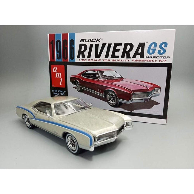AMT 1439 1966 Buick Riviera GS Skill 2-AMT-ModelCars.com