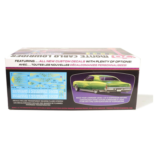 AMT 1458 1970 Chevy Monte Carlo Lowrider Skill 2-AMT-ModelCars.com