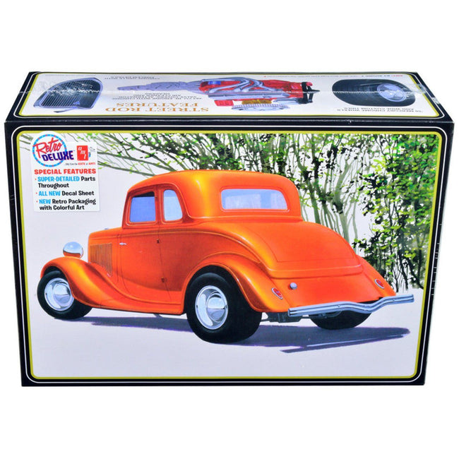 AMT 1934 Ford 5 - Window Coupe Street Rod 1/25 Scale Model Kit - AMT - ModelCars.com