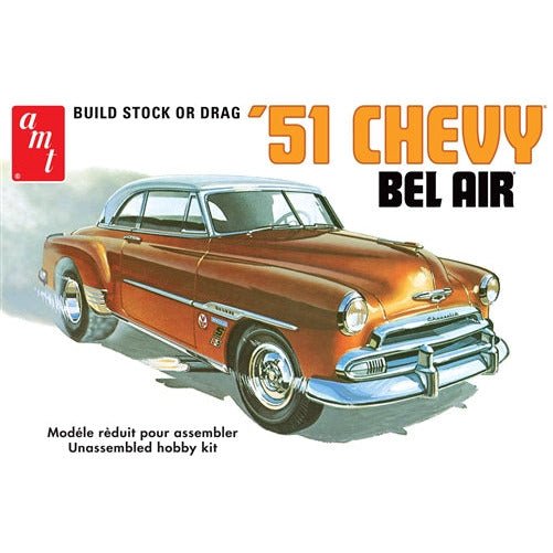 AMT 1951 Chevy Bel Air 1/25 Scale Model Kit - AMT - ModelCars.com