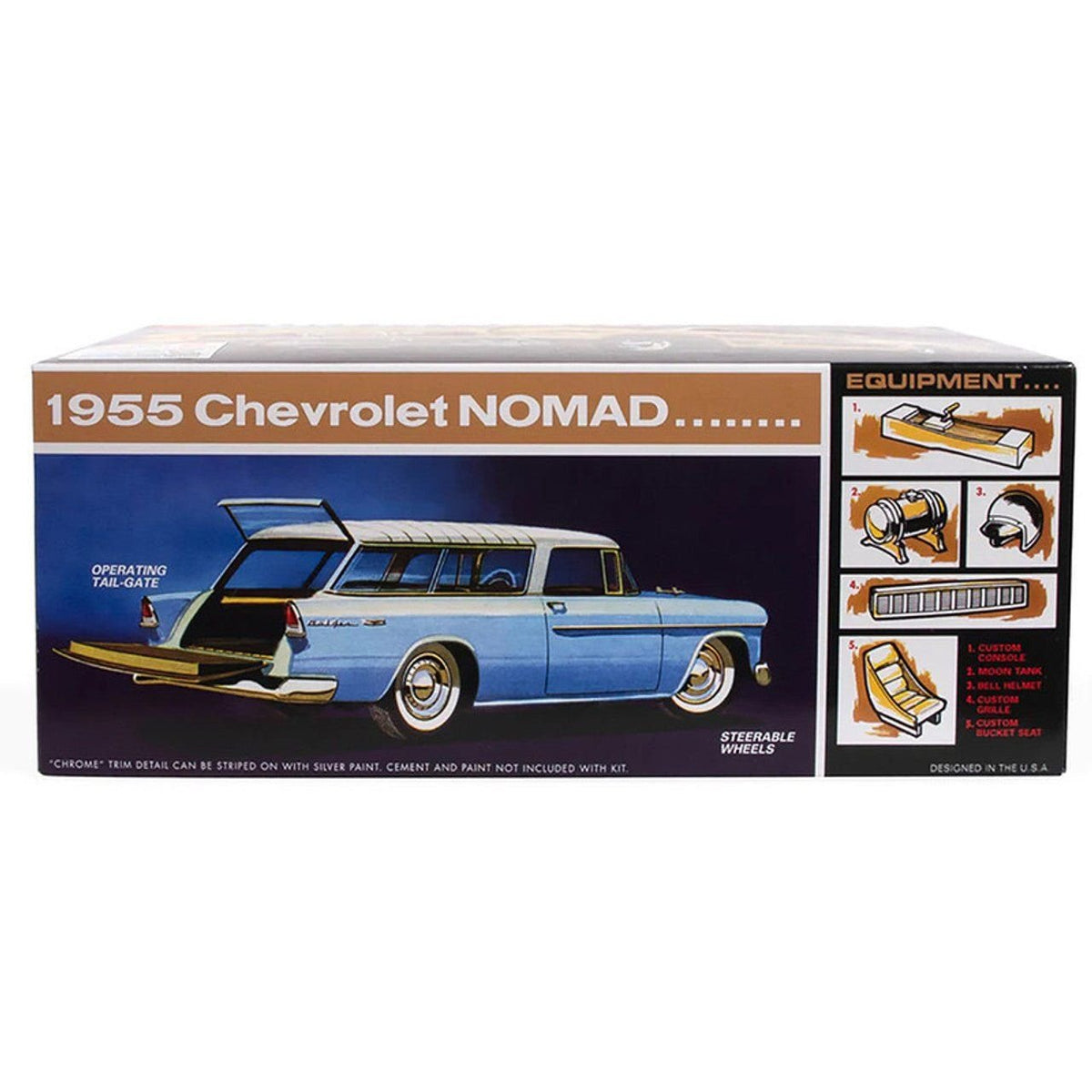 AMT 1955 Chevy Nomad 1/25 Scale Model Kit-AMT-ModelCars.com