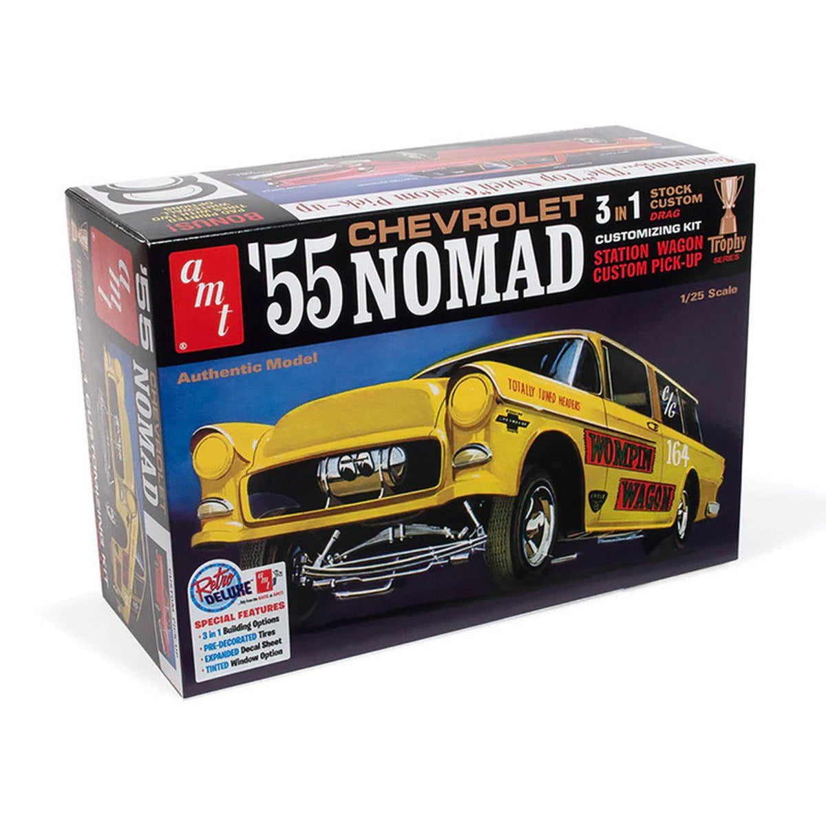 AMT 1955 Chevy Nomad 1/25 Scale Model Kit-AMT-ModelCars.com