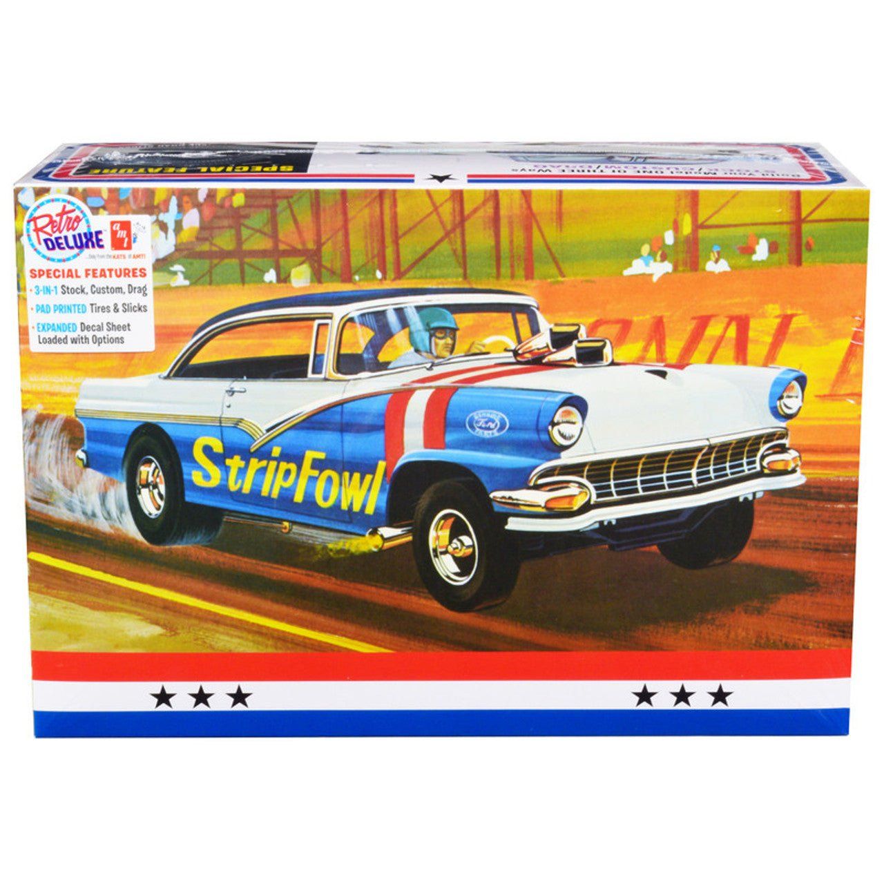 AMT 1956 Ford Victoria Hardtop 1/25 Scale Model Kit - AMT - ModelCars.com