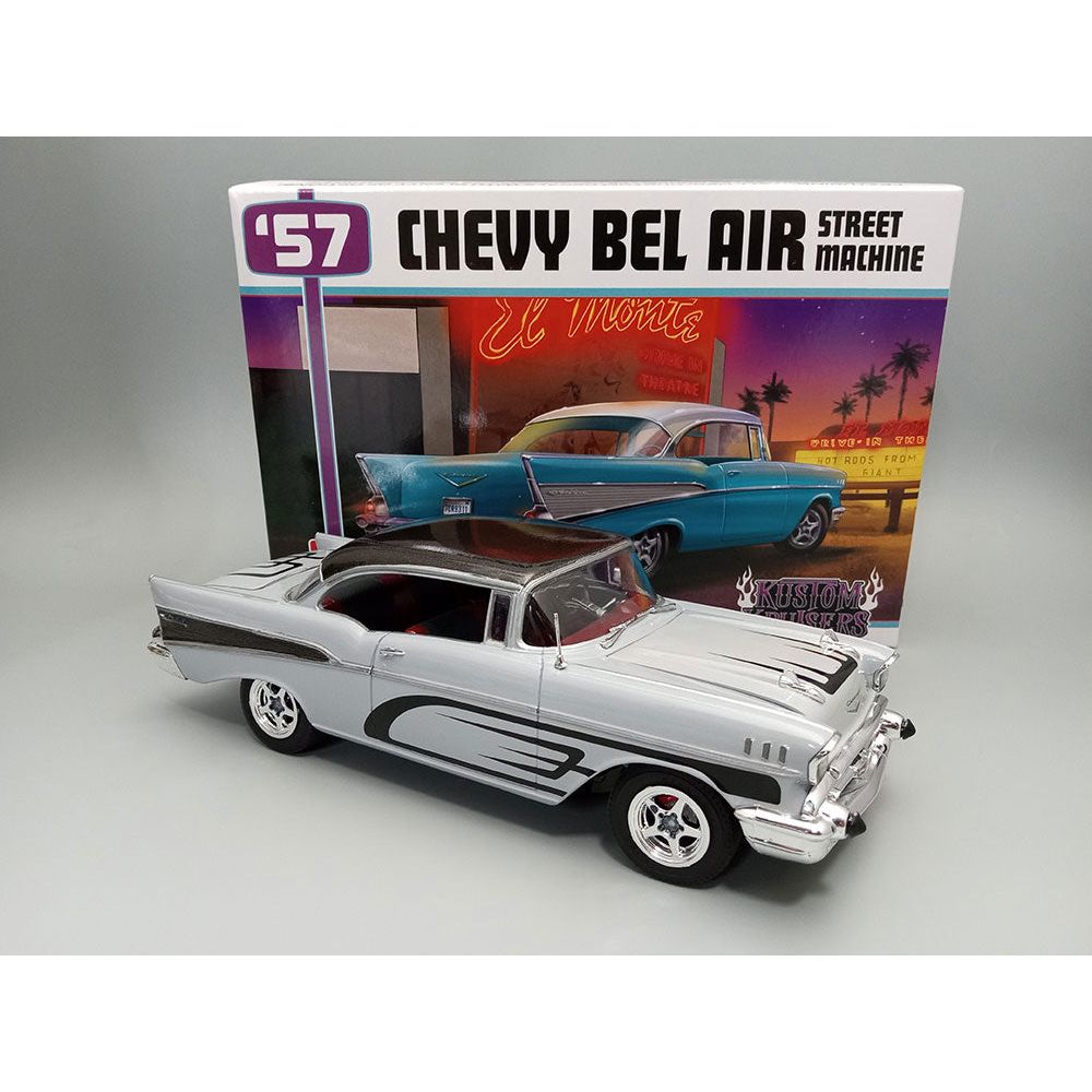 AMT 1957 Chevy Bel Air Street Machine 1/25 Scale Model Kit-AMT-ModelCars.com