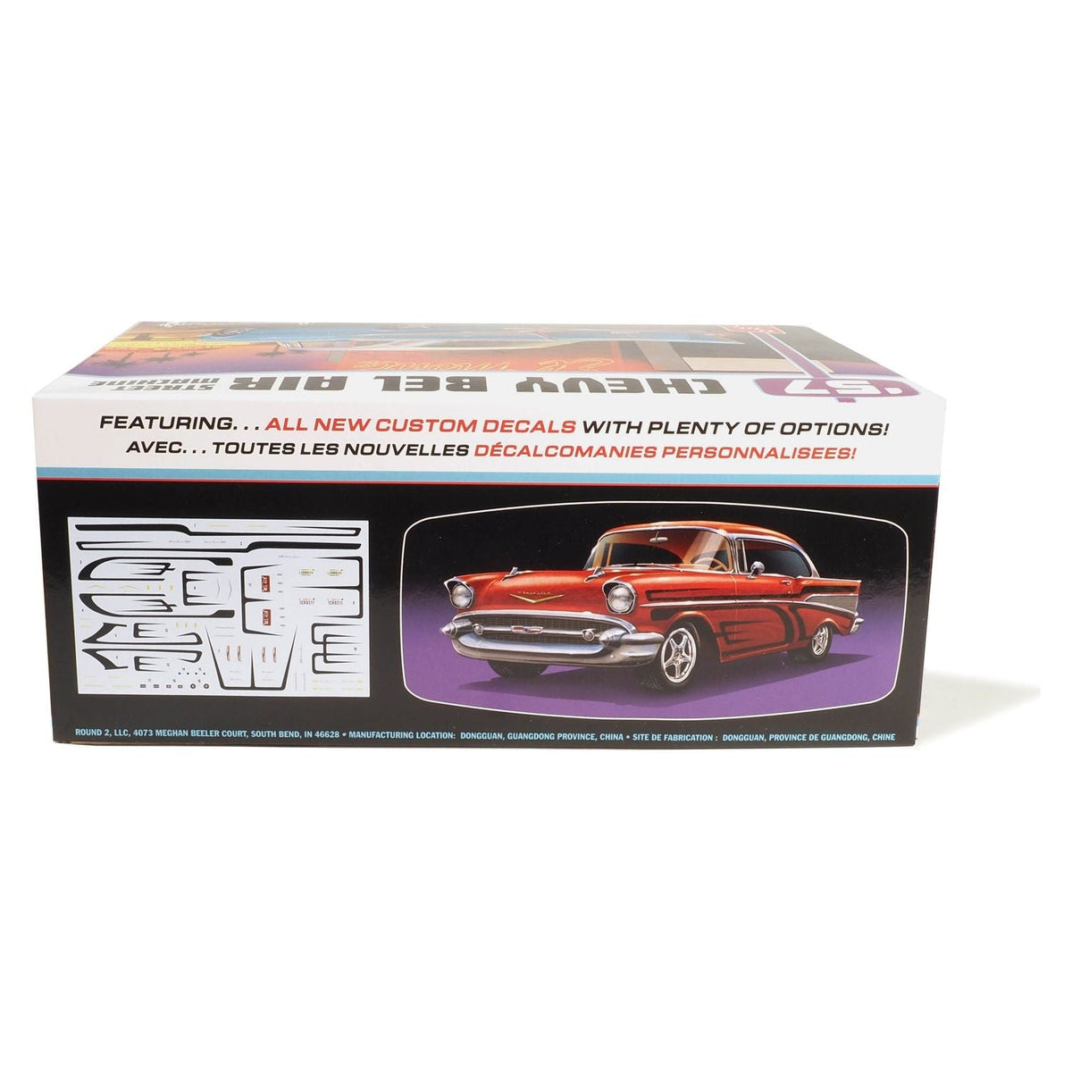 AMT 1957 Chevy Bel Air Street Machine 1/25 Scale Model Kit-AMT-ModelCars.com