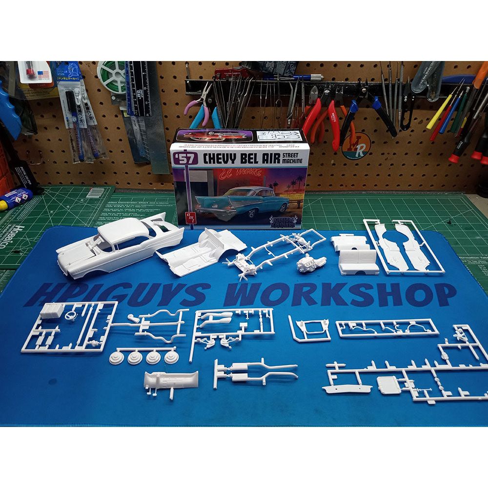 AMT 1957 Chevy Bel Air Street Machine 1/25 Scale Model Kit - AMT - ModelCars.com