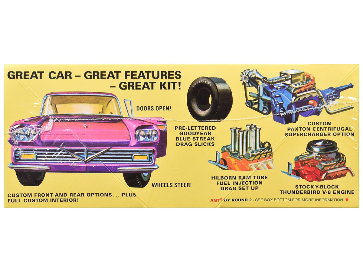 AMT 1957 Ford Fairlane Hardtop 3n1 1:25 Scale Model Kit - Skill Level 3-AMT-ModelCars.com