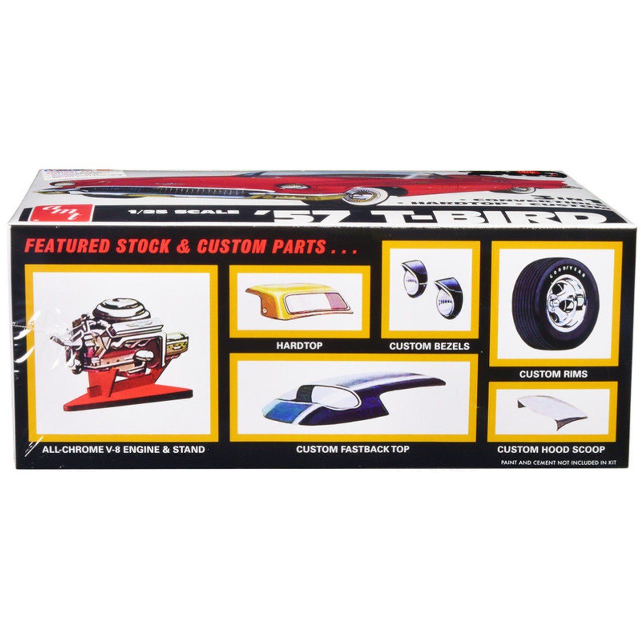 AMT 1957 Ford Thunderbird 1/25 Scale Model Kit - AMT - ModelCars.com