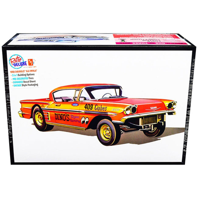 AMT 1958 Chevy Impala Hardtop "Ala Impala" 1/25 Scale Model Kit - AMT - ModelCars.com