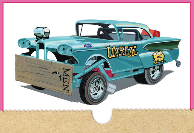 AMT 1958 Edsel AWB Funny Car "Unreal" 1:25 Scale Model Kit - Skill Level 2-AMT-ModelCars.com